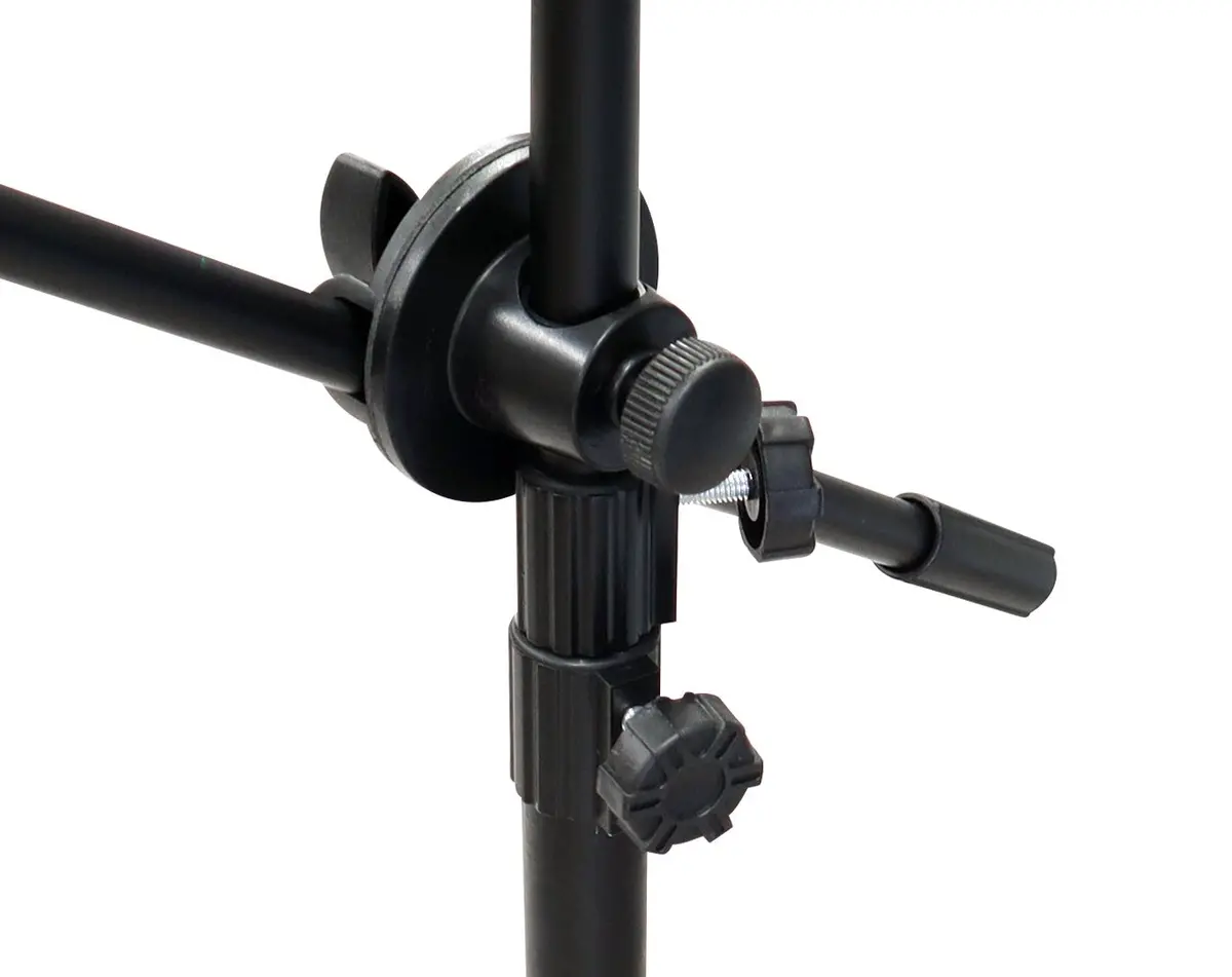 Precision Audio Adjustable Sheet Music Stand With Microphone Boom Arm 2