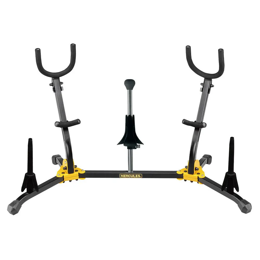 Hercules Alto/Tenor Soprano Saxophone And Flute/Clarinet Stand 1