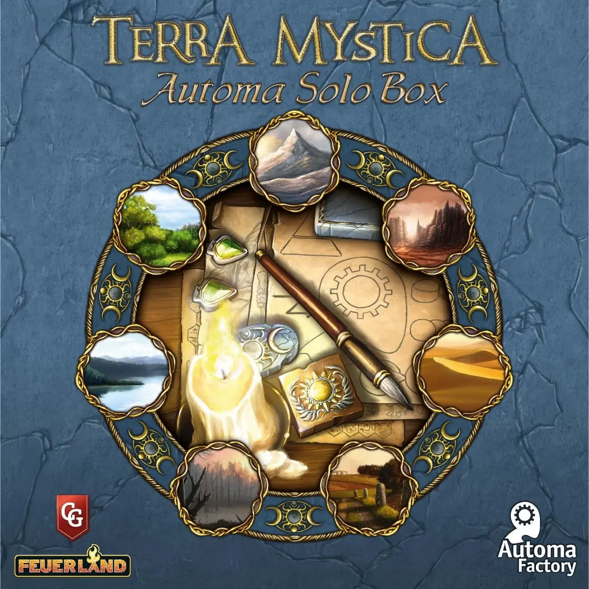 Capstone Games Terra Mystica: Automa Solo Box Board Game 1
