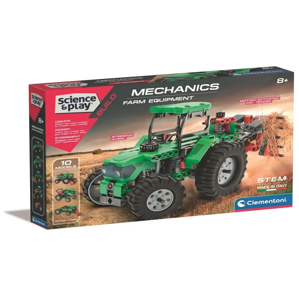 Clementoni Science & Play Mechanical - Farm Vehicles Toy 1