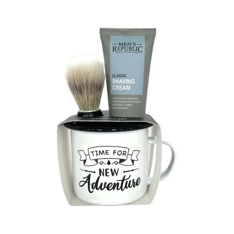 Men’S Republic Mug And Beard Grooming Set 1