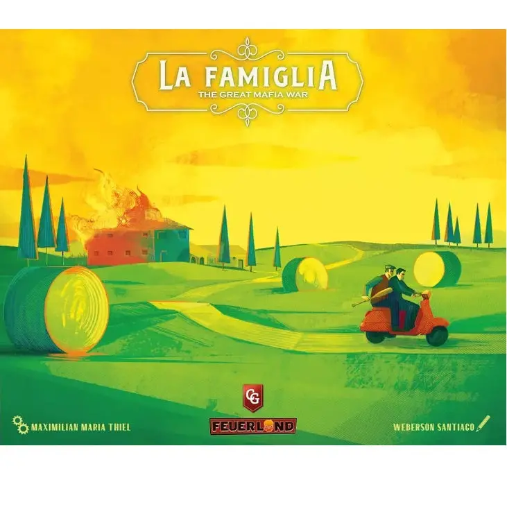 Capstone Games La Famiglia The Great Mafia War Board Game 1