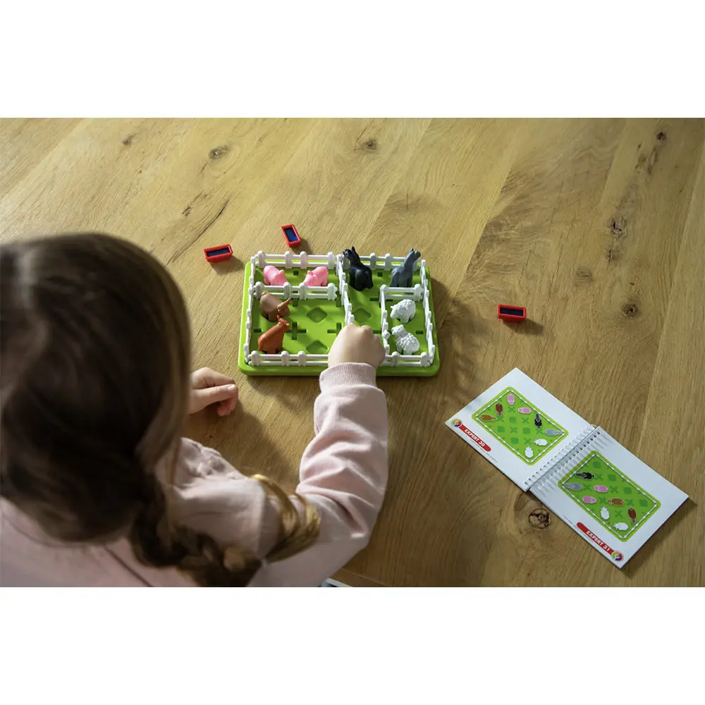Smart Games Smart Farmer Single Player Puzzle Grid Game 2
