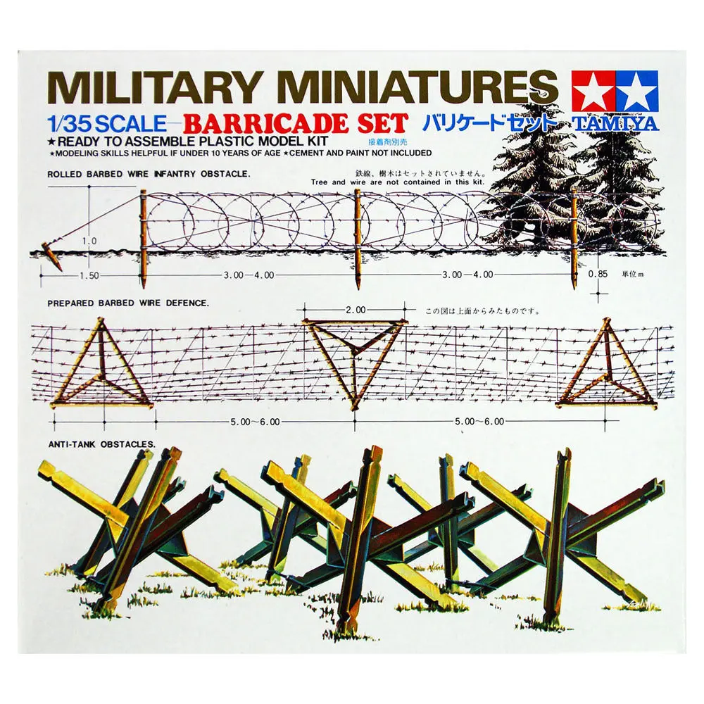 Tamiya 1/35 Barricade Set 2