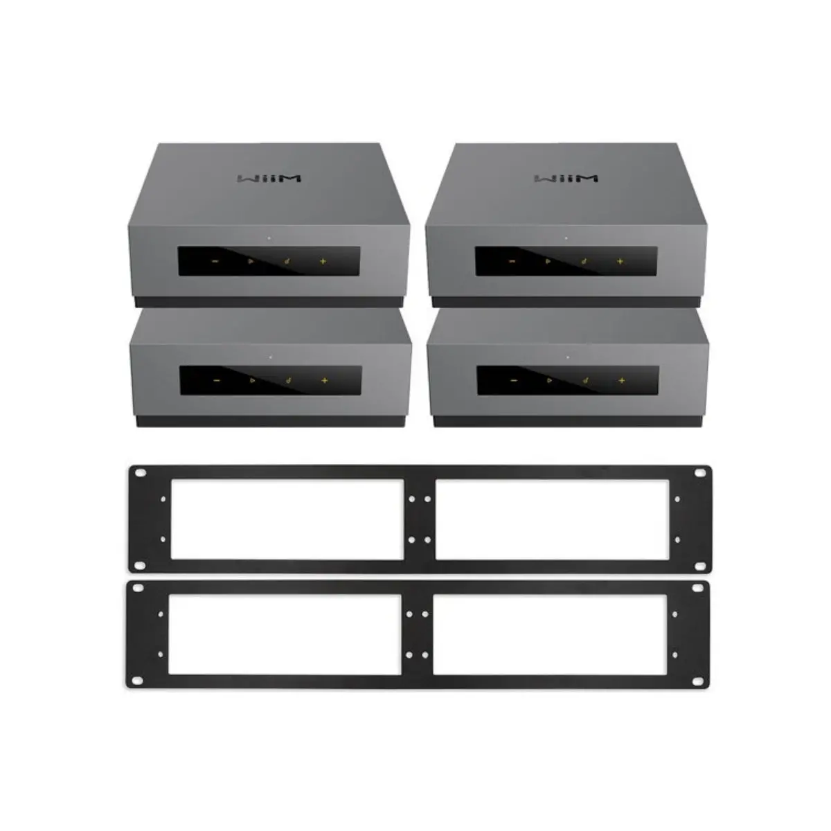 Wiim 4-Zone Rack Mounted Amplifier And Audio Streamer Kit 1