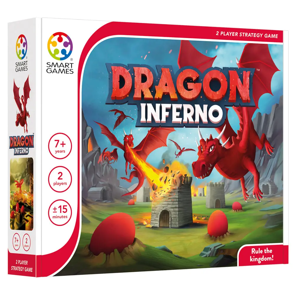 Smart Games Dragon Inferno 2 Player Strategy Game 1