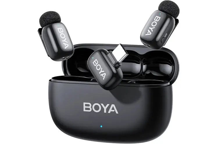 Boya Mini 2 Wireless Microphone Usb-C (Black) 1