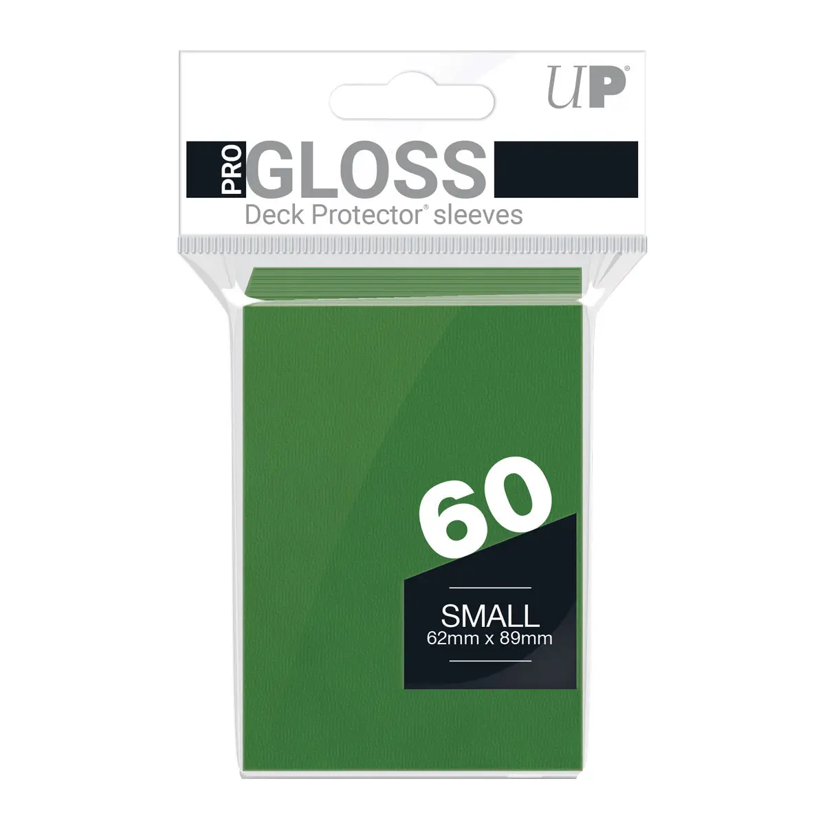 Ultra Pro: Up82966 Pro-Gloss 60Ct Small Deck Protector Sleeves: Green 1