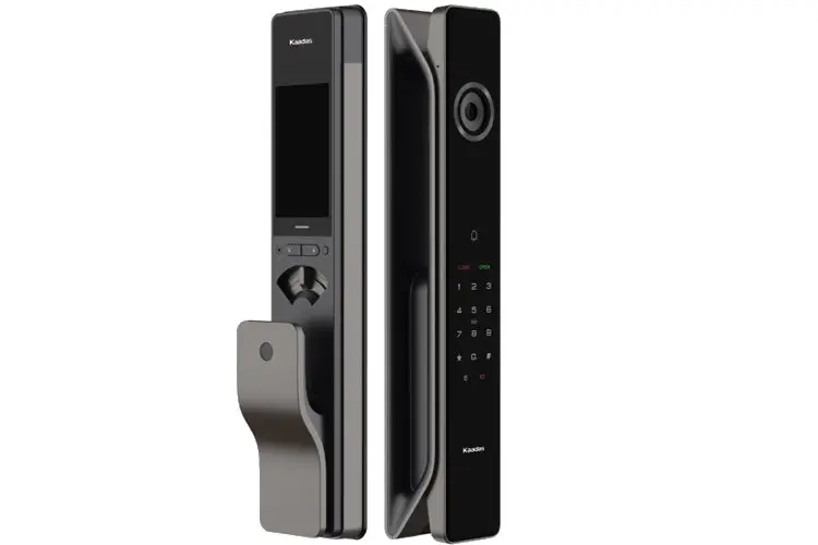 Kaadas K70 Se Smart Lock - 3D Face Id, Fingerprint & Wi-Fi (Black) 1