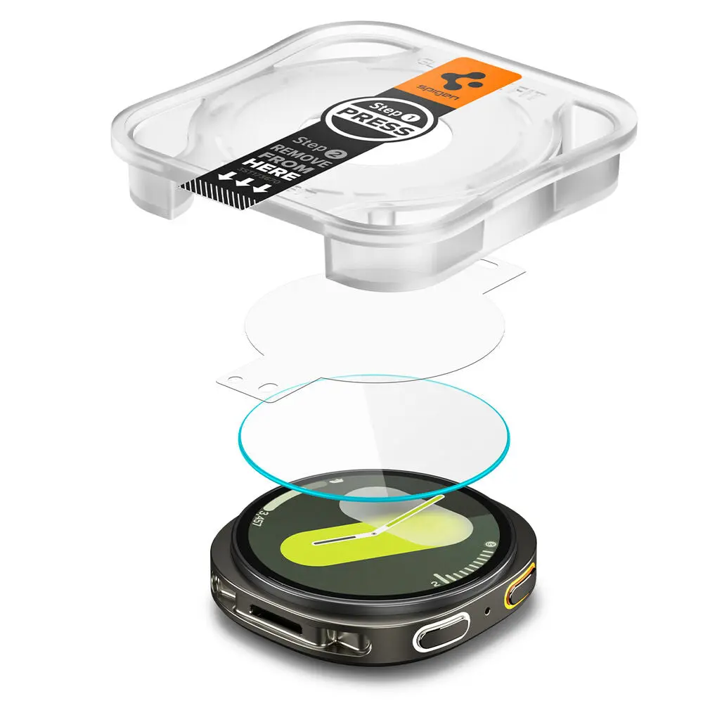 Spigen Galaxy Watch 8 44Mm Glas.Tr Ez Fit Glass Screen Protector 2Pcs (Clear) 2