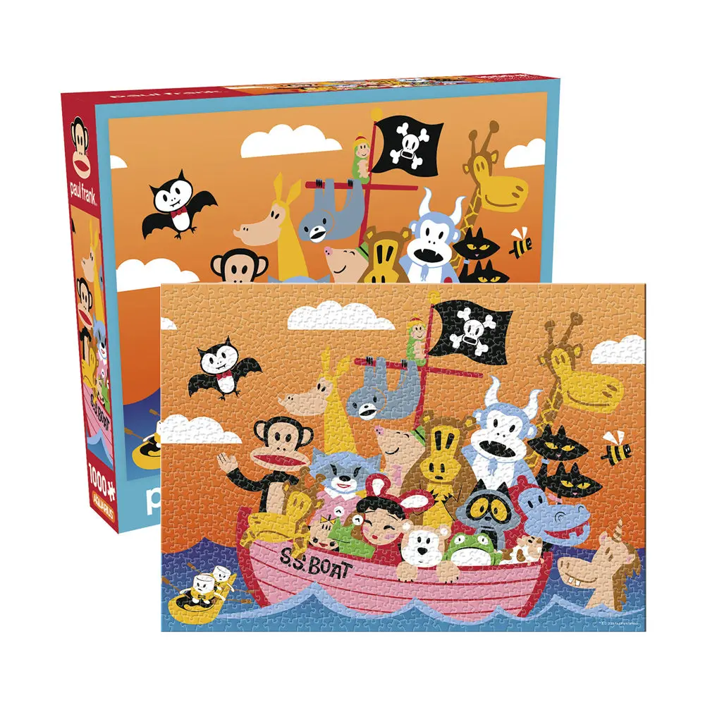 Aquarius 1000Pc Aquarius Paul Frank Pirate Ship 51X71cm Jigsaw Puzzle 1