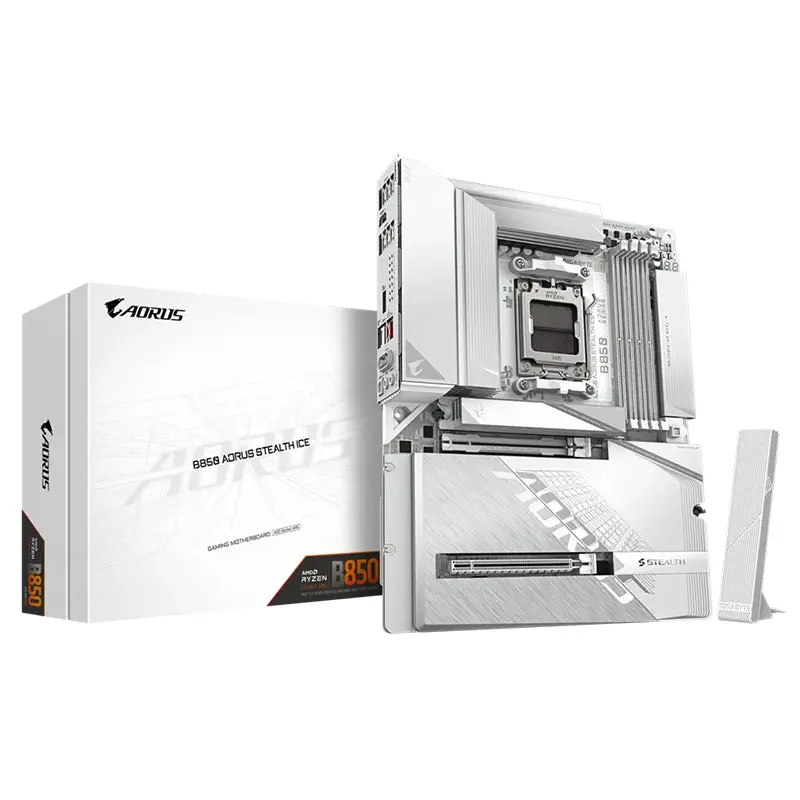 Gigabyte B850 Aorus Stealth Ice Am5 Atx Motherboard 1