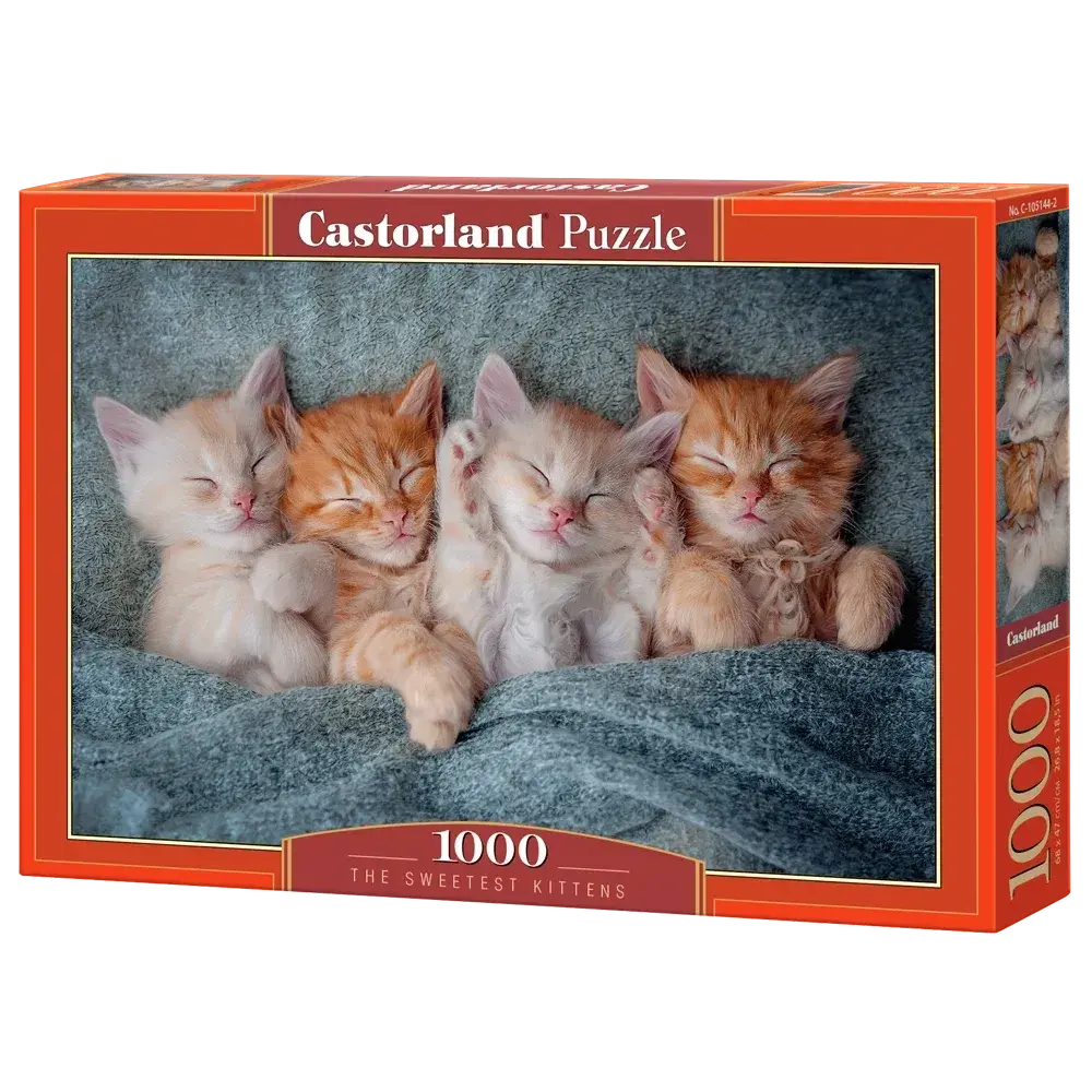 Castorland 1000-Pieces The Sweetest Kittens Puzzle 1