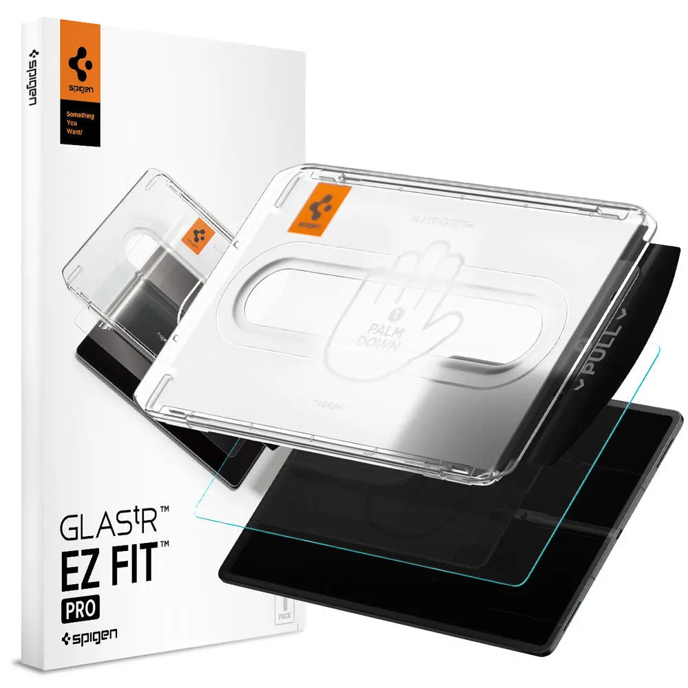 Spigen Samsung Galaxy Tab S11 Ultra 14.6 Glas.Tr Ez Fit Pro 1Pc Glass Screen Protector - Clear 1