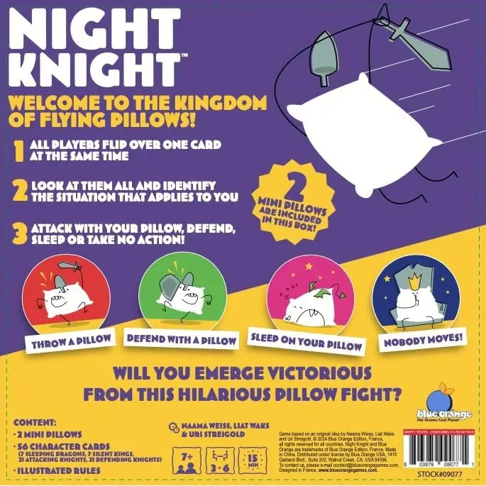 Blue Orange Games Night Knight Game 2