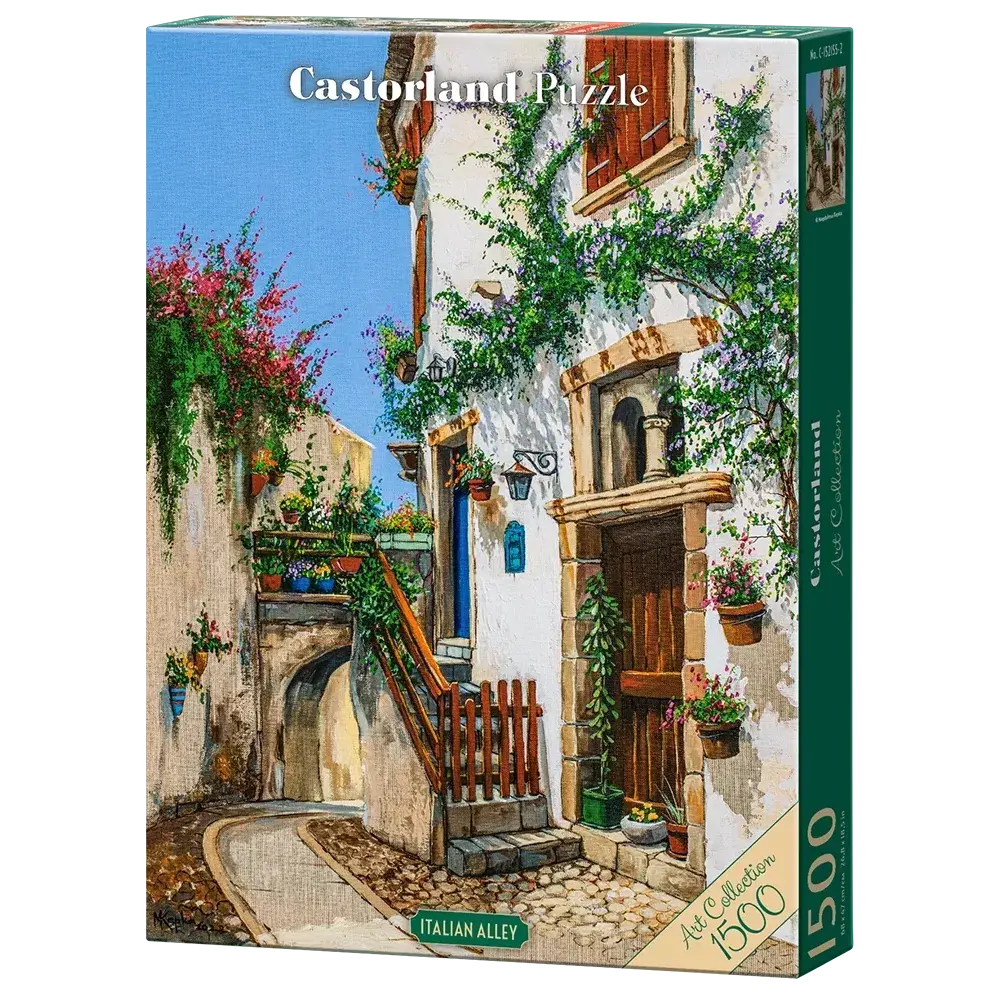 Castorland 1500-Pieces Italian Alley Art Collection Puzzle 1