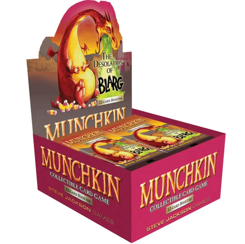 Steve Jackson Games Munchkin Ccg The Desolation Of Blarg Booster Display 24 1