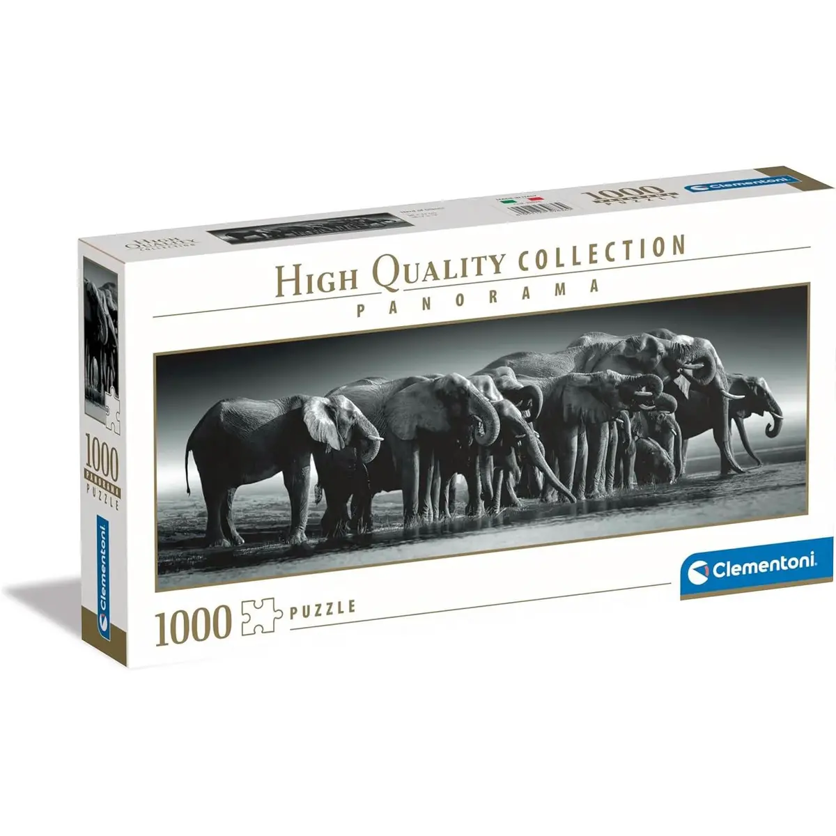 Clementoni 1000-Pieces Herd Of Giants Panorama Puzzle 1