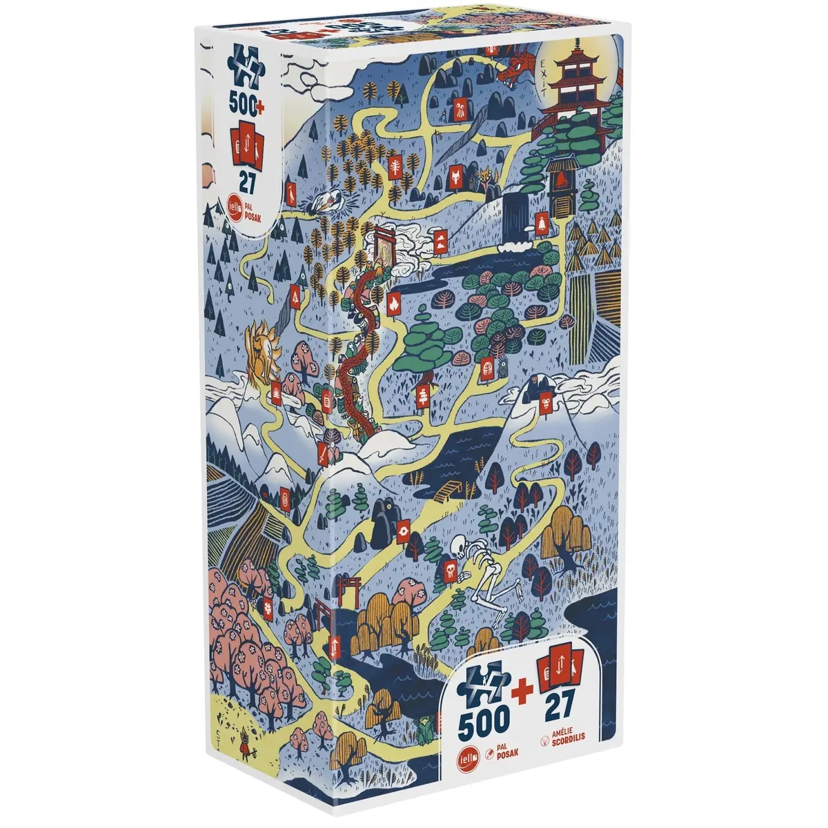 Iello Puzzle Universe Play Donjon Foret #6 500 Pieces 1