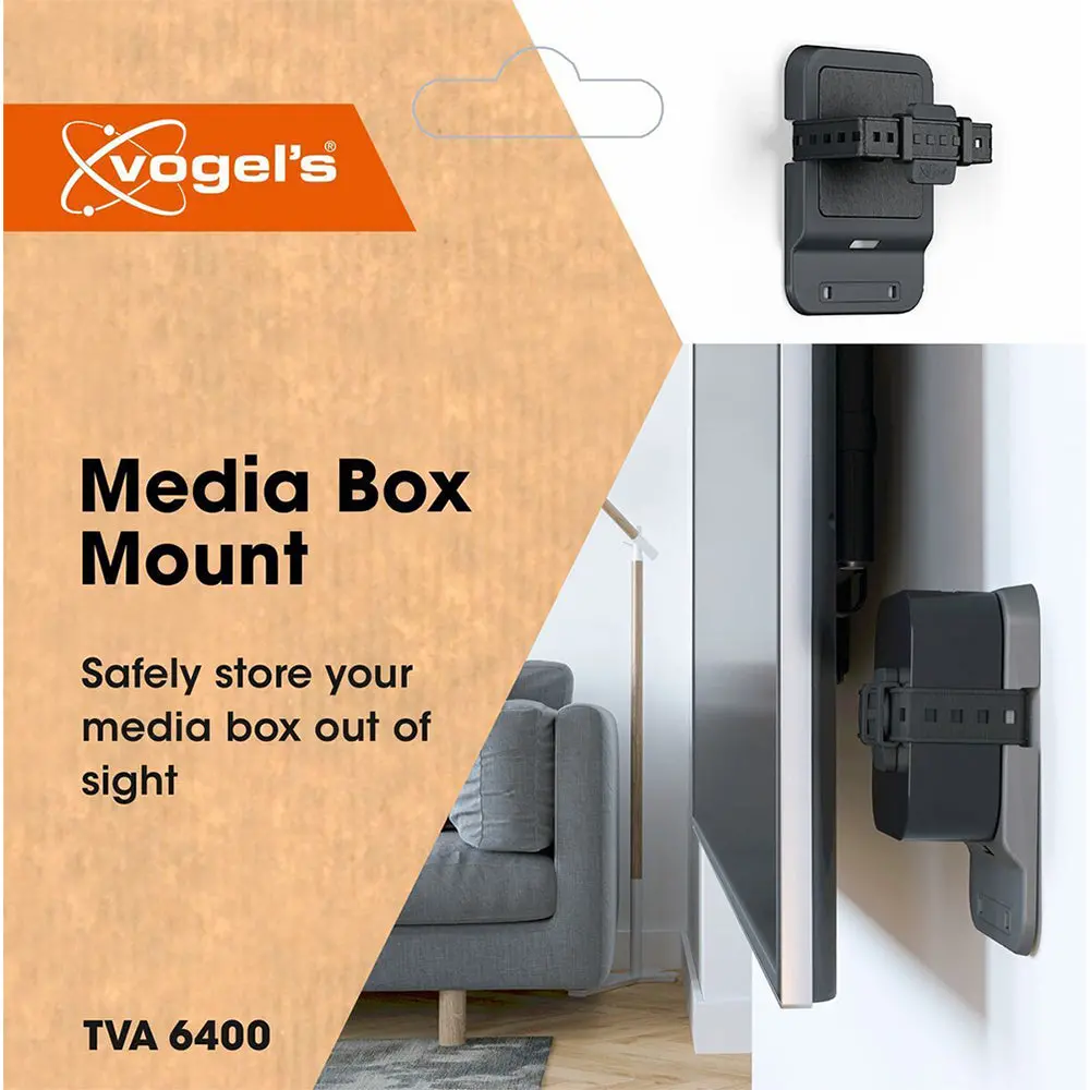 Vogel's Tva 6400 Universal Mount For Media Box - Black 2