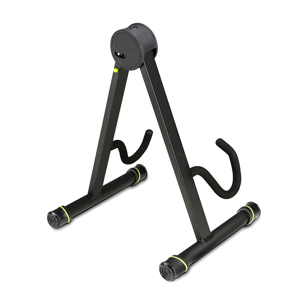 Gravity Solog A-Frame Stand Storage Rack Holder For Electric/Bass Guitar Black 2