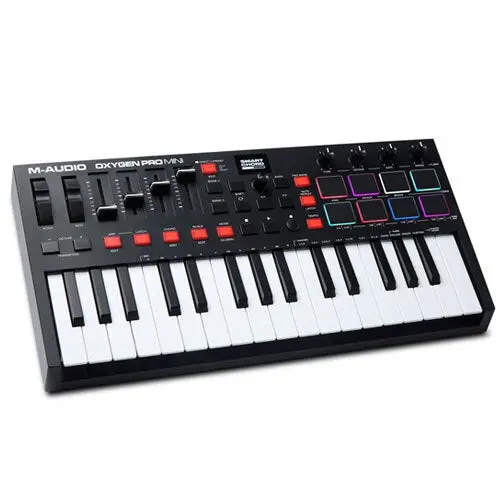 M-Audio Oxygen Pro Mini Usb Controller 32Key Keyboard 1