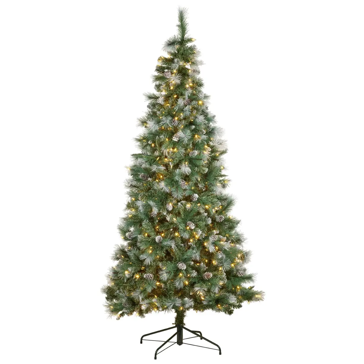 Christabelle 2.3M Bayville Pine Slim Pre-Lit Christmas Tree 1
