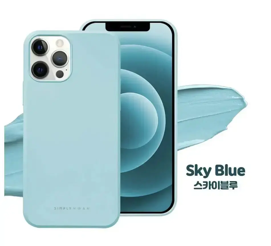 Roar Soft Tpu [Space] Case Iphone 14 Pro Sky Blue 1