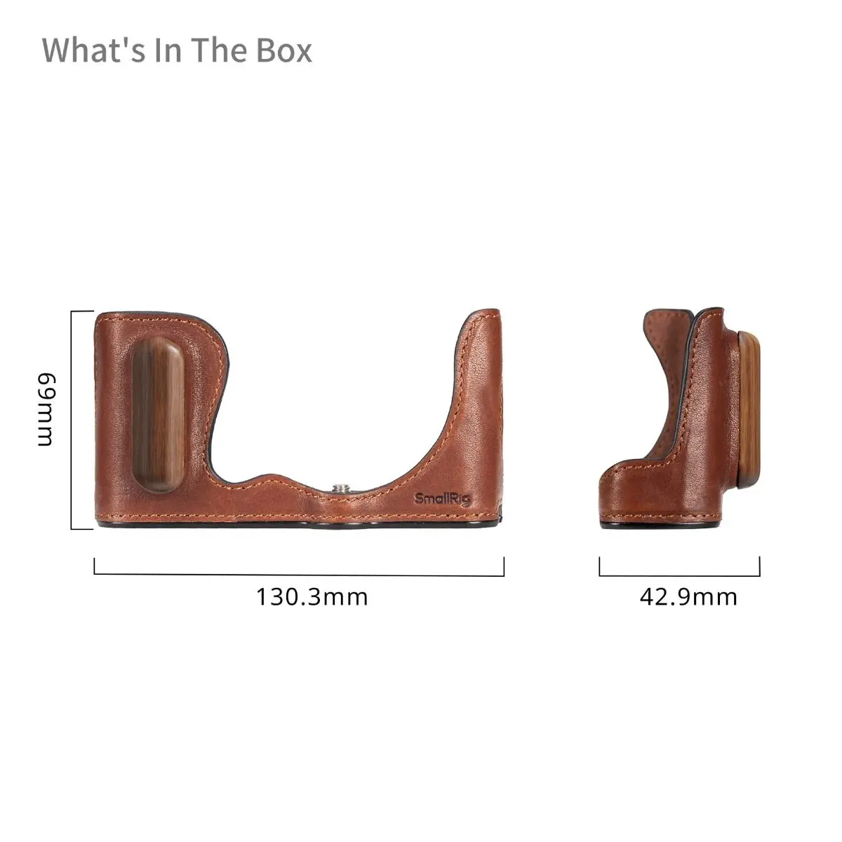 Smallrig Leather Half Case For Panasonic Lumix S9 4703 2