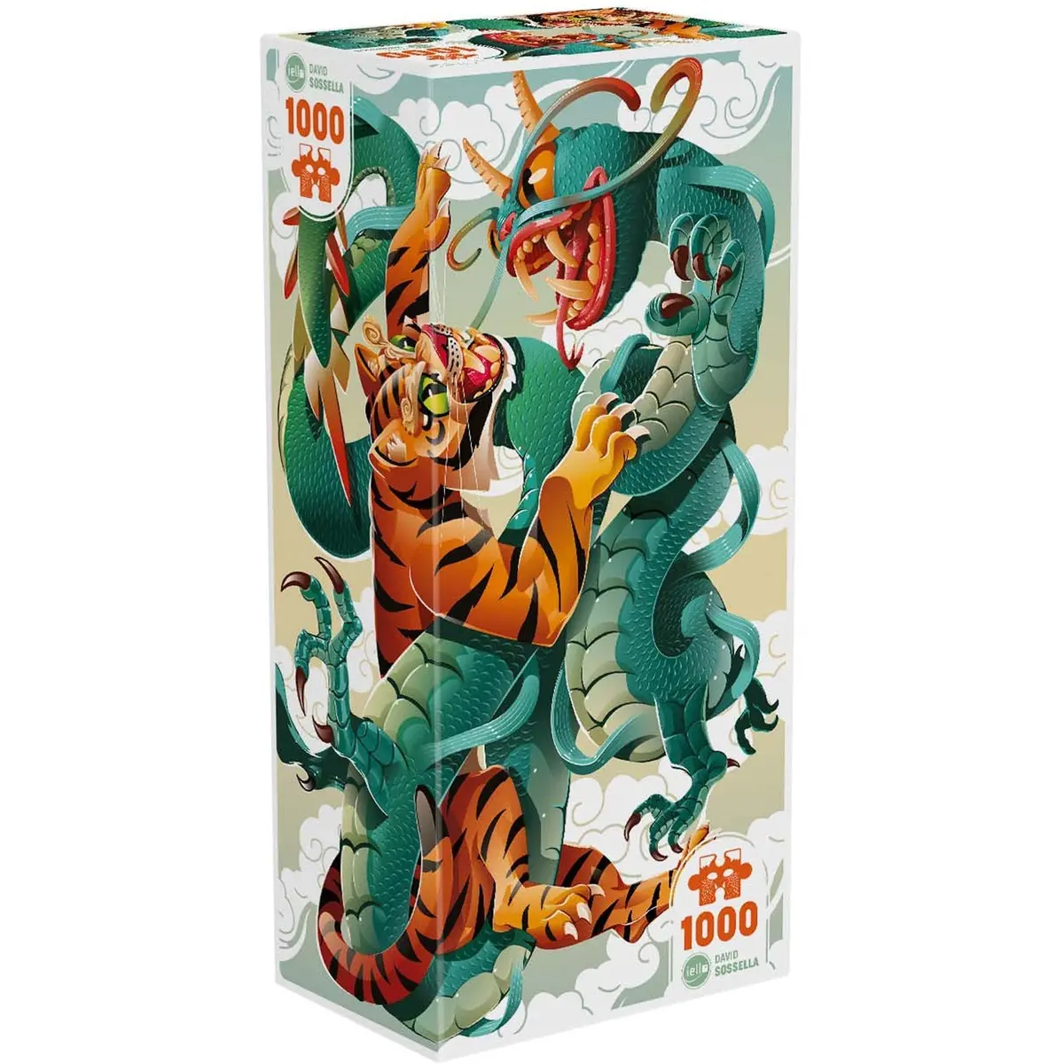 Iello Puzzle Universe The Tiger And The Dragon #10 1000 Pieces 1
