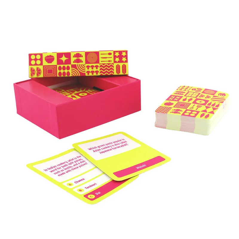 Ginger Fox Food And Drink Trivia Game 2