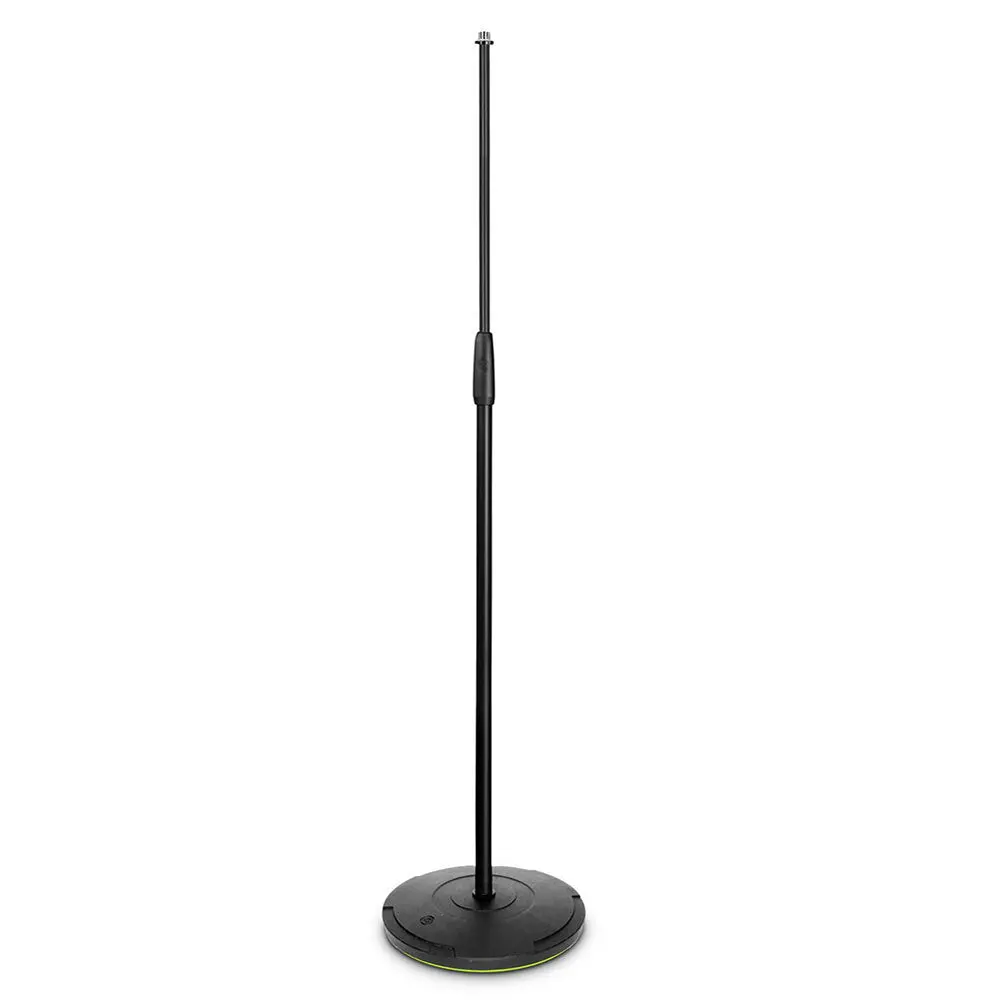 Gravity Tms23 Touring Series 160Cm Microphone Steel Stand With Round Base Black 1