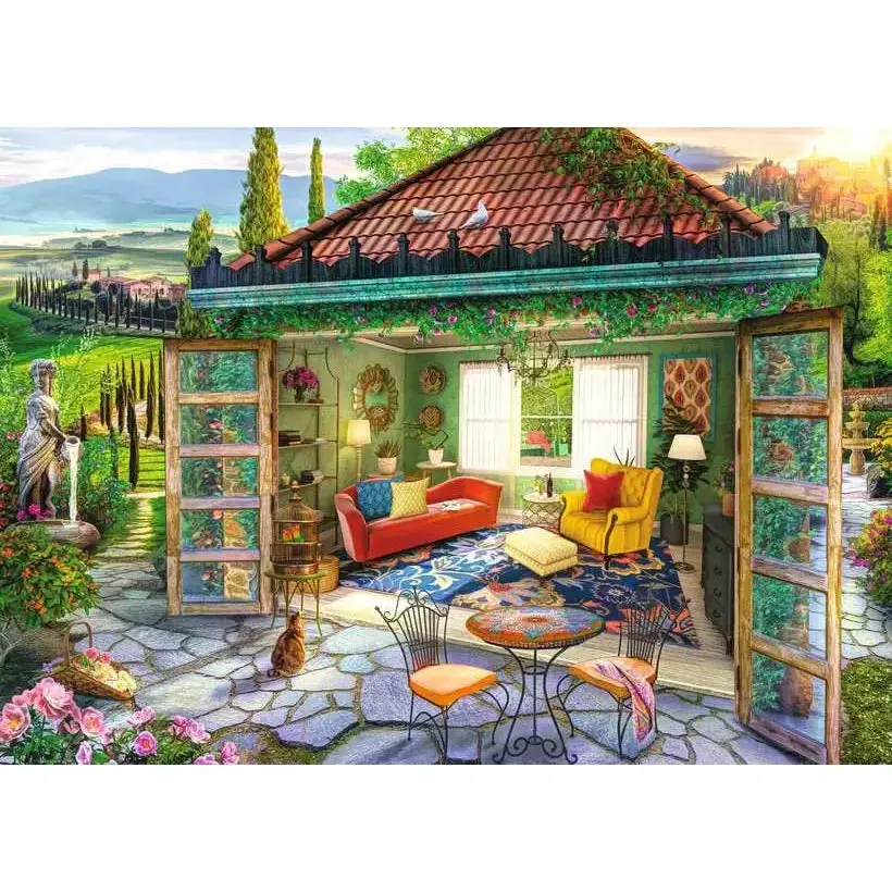 Ravensburger 1000Pc Tuscan Oasis Puzzle 2