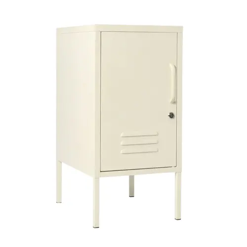 Desky Oslo Metal Locker Cabinet - Wheat / Left Opening 1