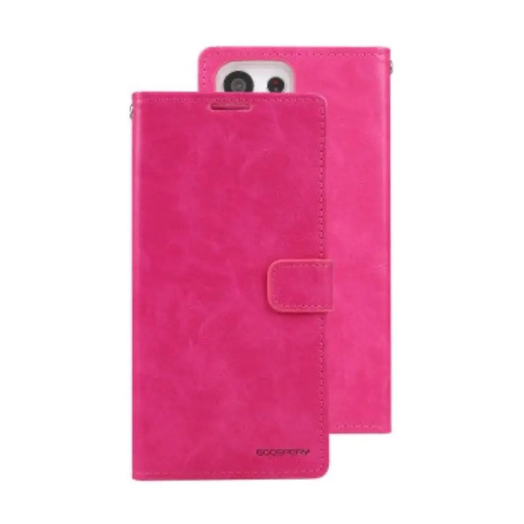 Goospery Bluemoon Diary For Samsung Galaxy S23 Ultra - Hot Pink 1