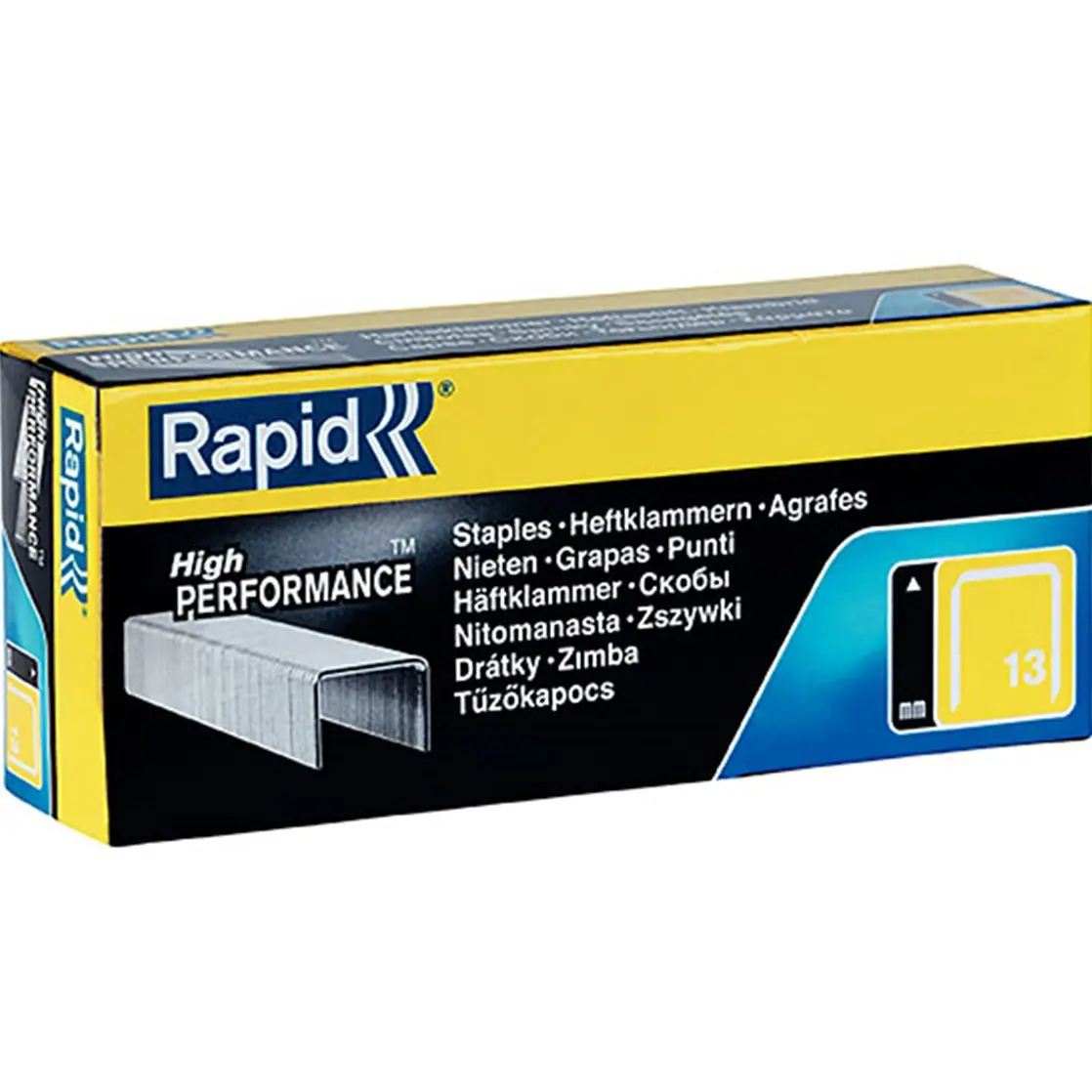 Rapid High Performance Staples 13/10 Box 5000 1