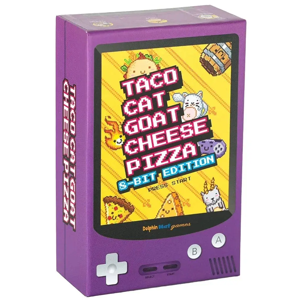 Blue Orange Games Taco Cat Goat Cheese Pizza 8-Bit Edition Party Game 1