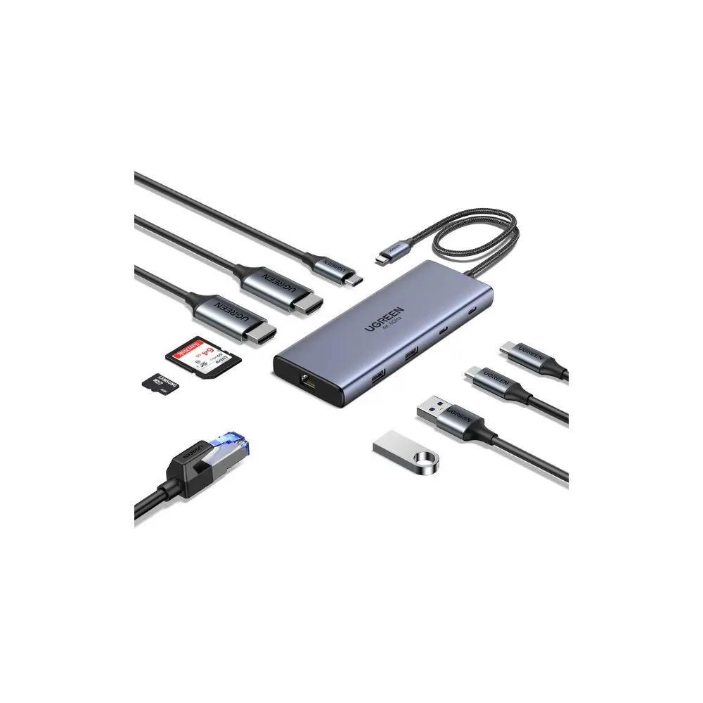 Ugreen 10-In-1 Usb C Hub With Dual 4K Display 2
