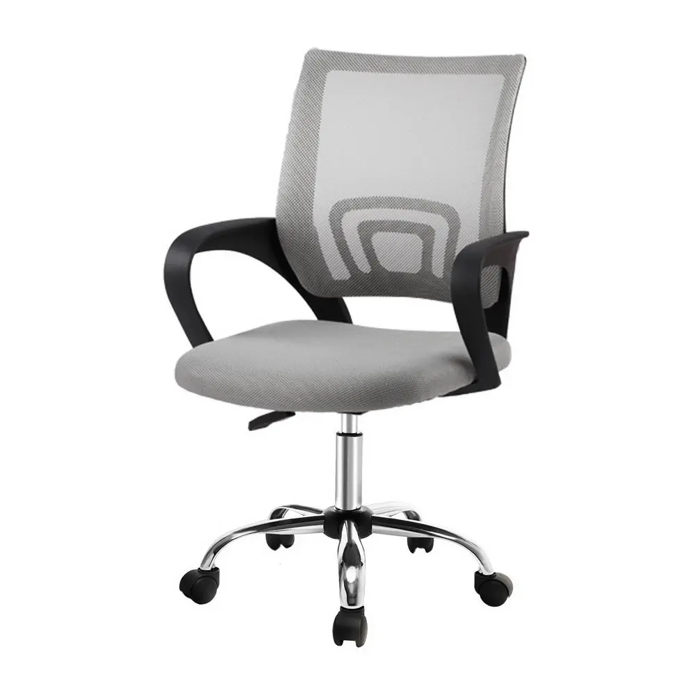 Artiss Mesh Office Chair Mid Back (Grey) 1