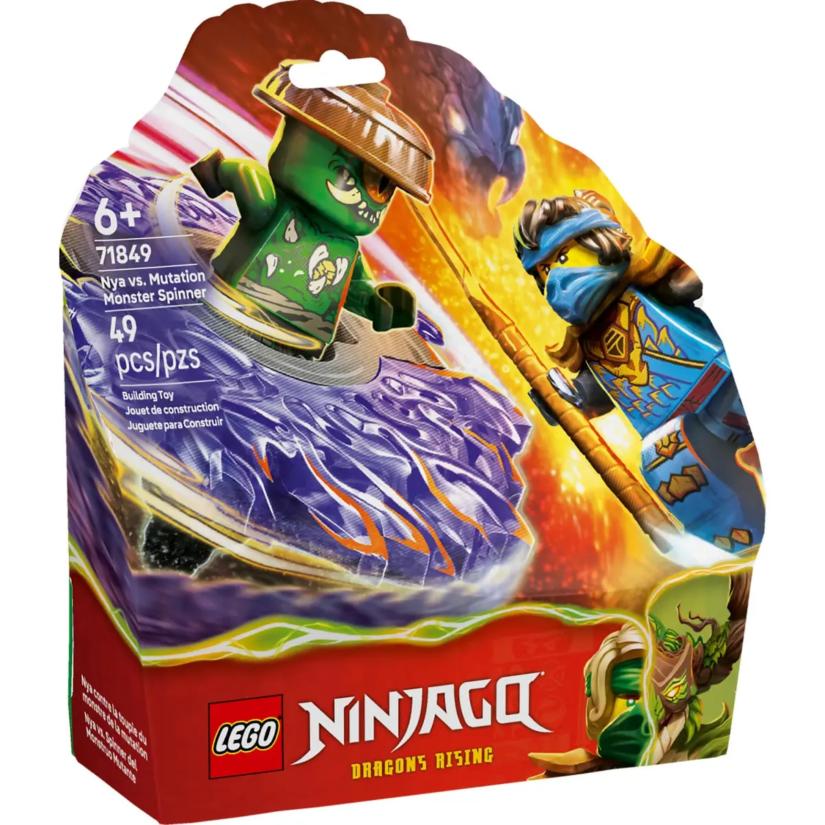 Lego 71849 Nya Vs. Mutation Monster Spinner - Ninjago 1