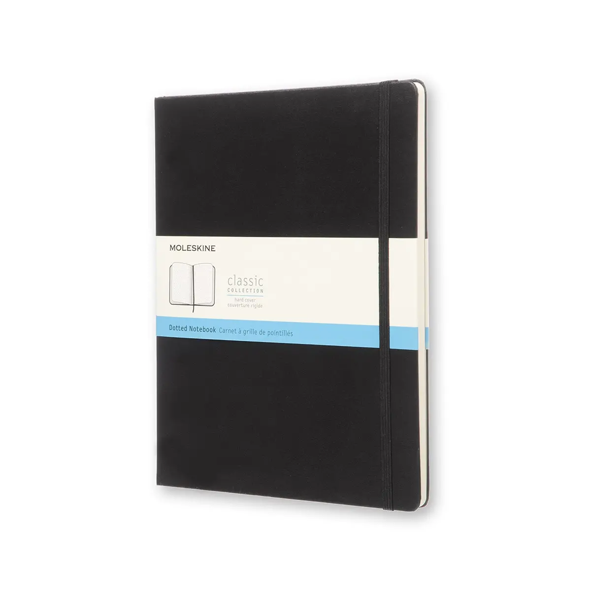 Moleskine Dot Grid Classic Hard Cover Notebook Extra Large (Black) 1
