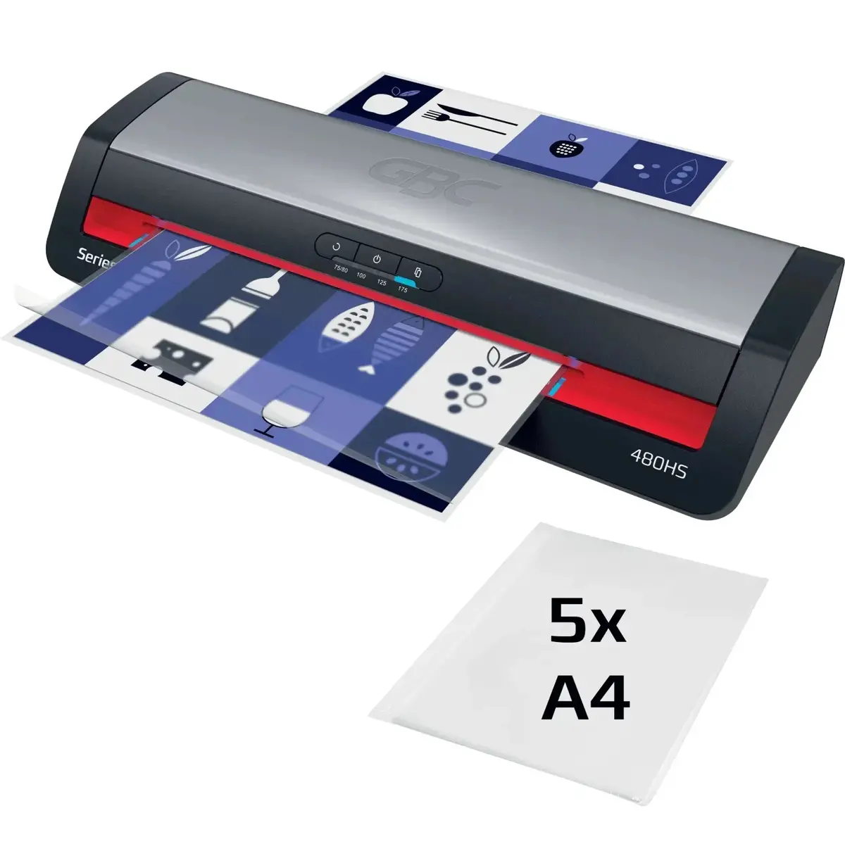 Gbc 480Hs High Speed Home Office A3 A4 Laminator Laminating Machine 2