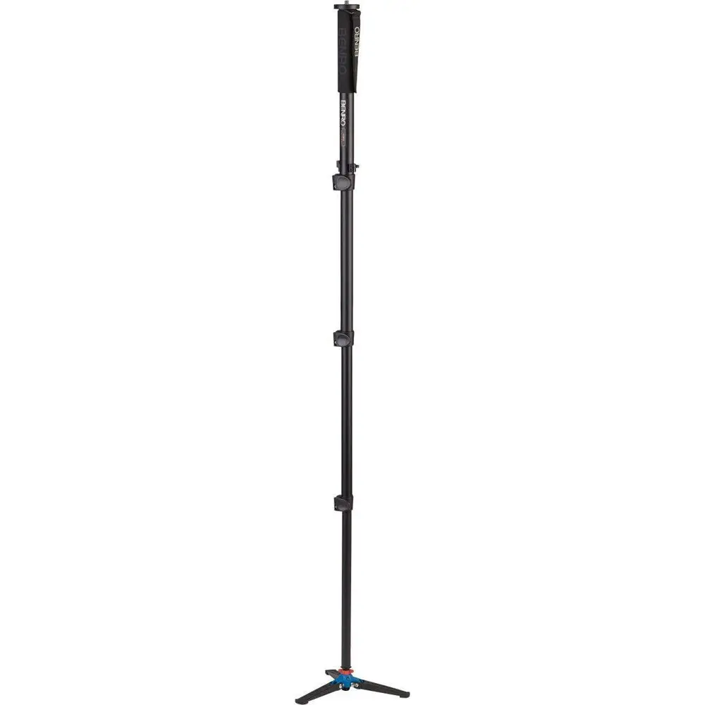 Benro A38fd Aluminum Monopod, Vt2 3-Leg Base With Flip Lock (155Cm) 2
