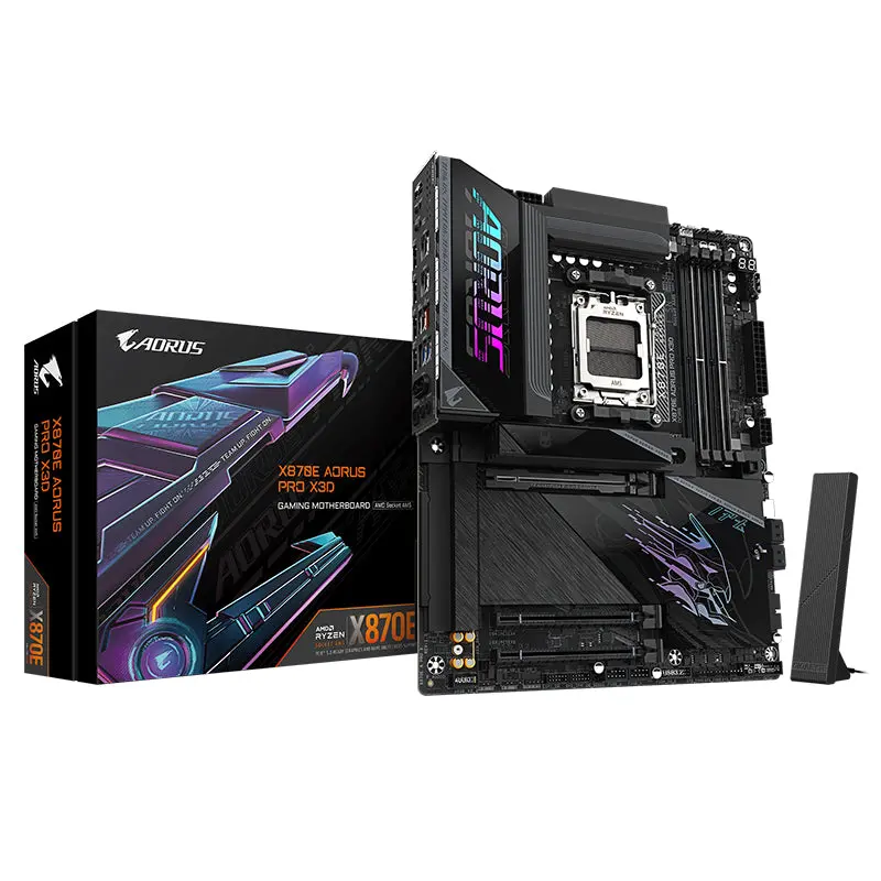 Gigabyte X870e Aorus Pro X3d Am5 Atx Motherboard (X870e Aorus Pro X3d) 1