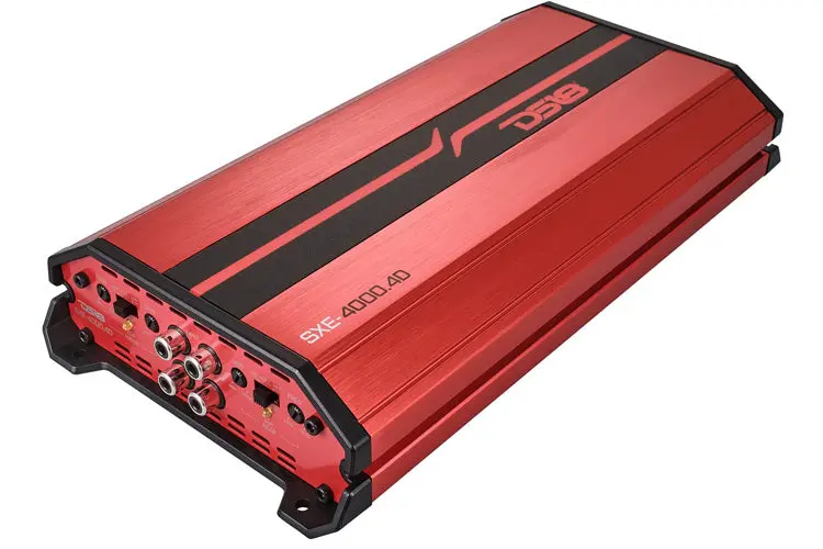 Ds18 Sxe-4000.4D Sxe 430W X 4-Channel Class D Amplifier (Red) 1