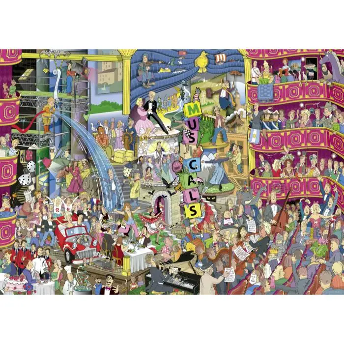 1000Pc Lyon Best Of Musicals Puzzle 1