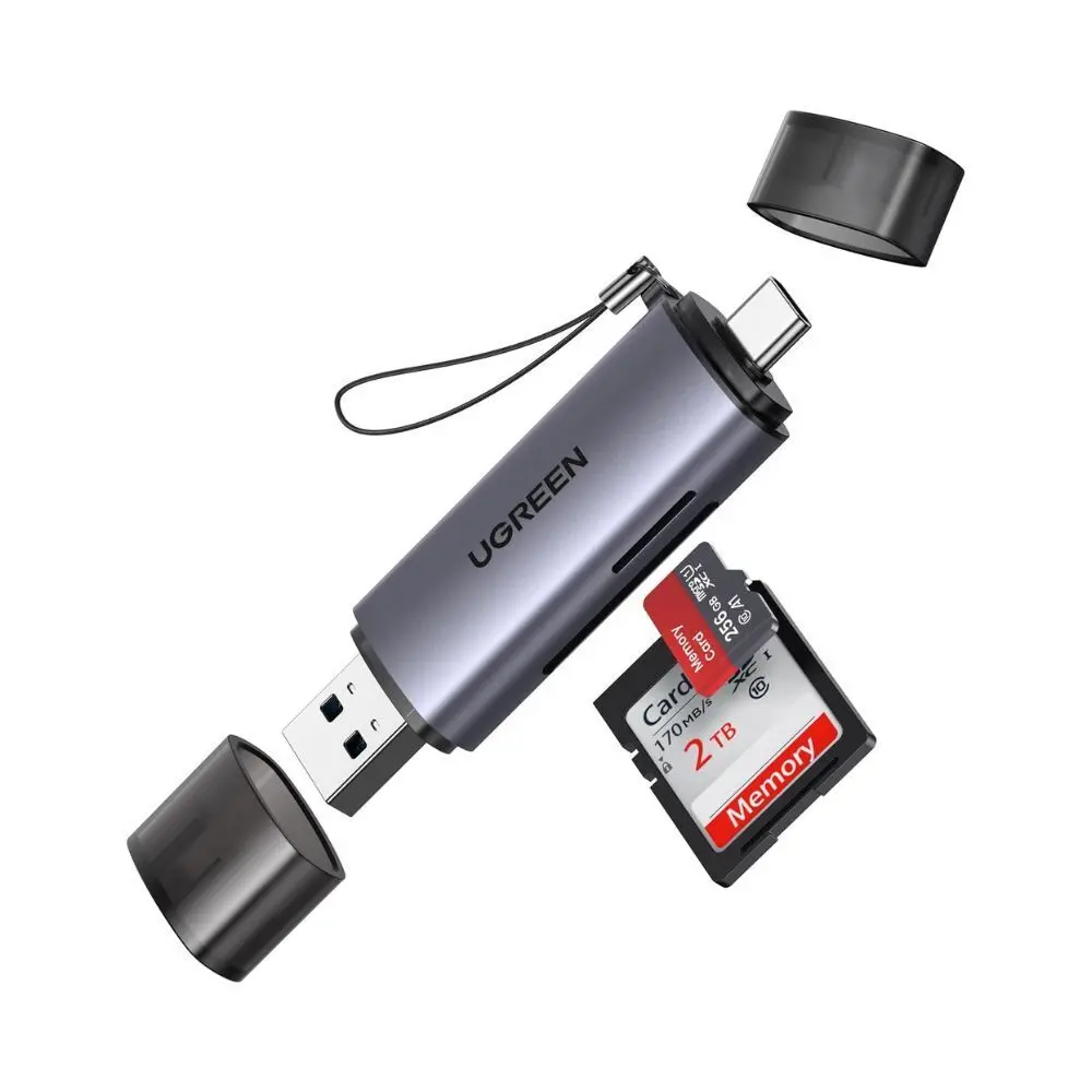 Ugreen Usb-C Sd/Microsd Card Reader - 5Gbps 2