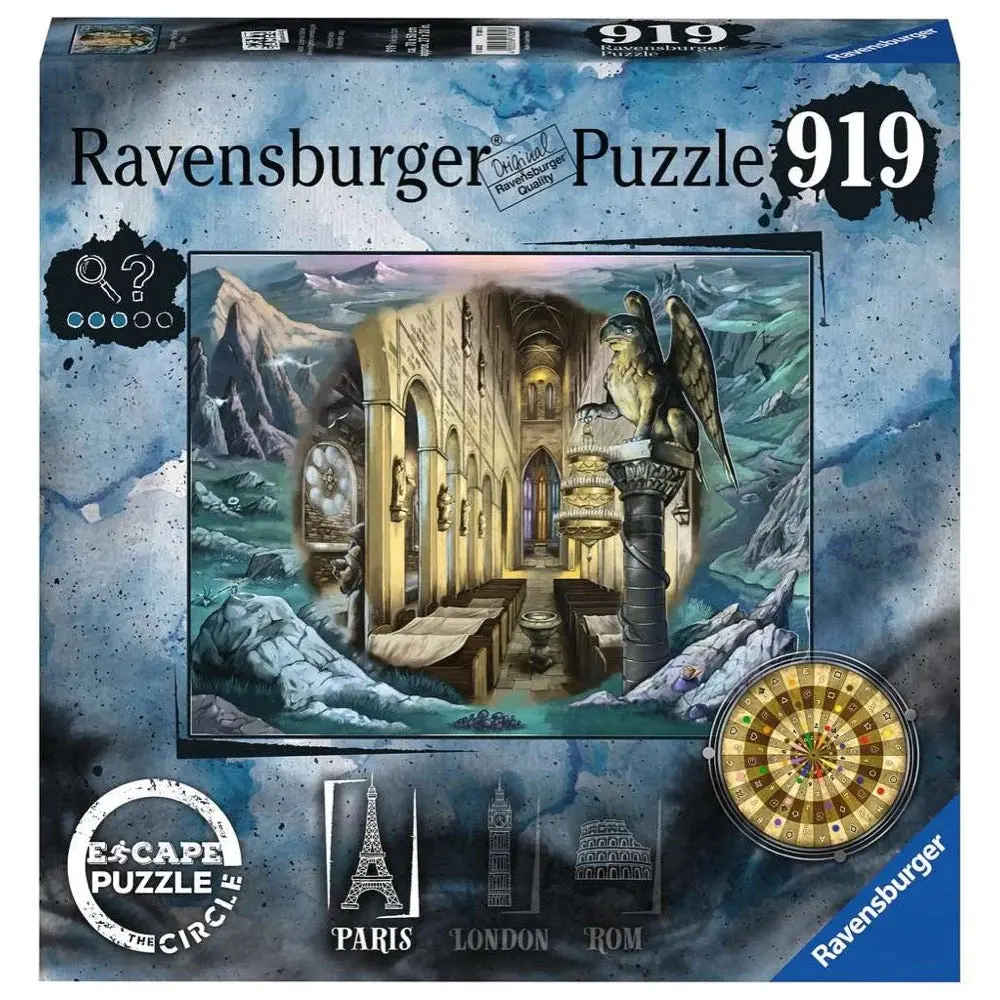 Ravensburger 919Pc Escape The Circle - Paris Puzzle 1