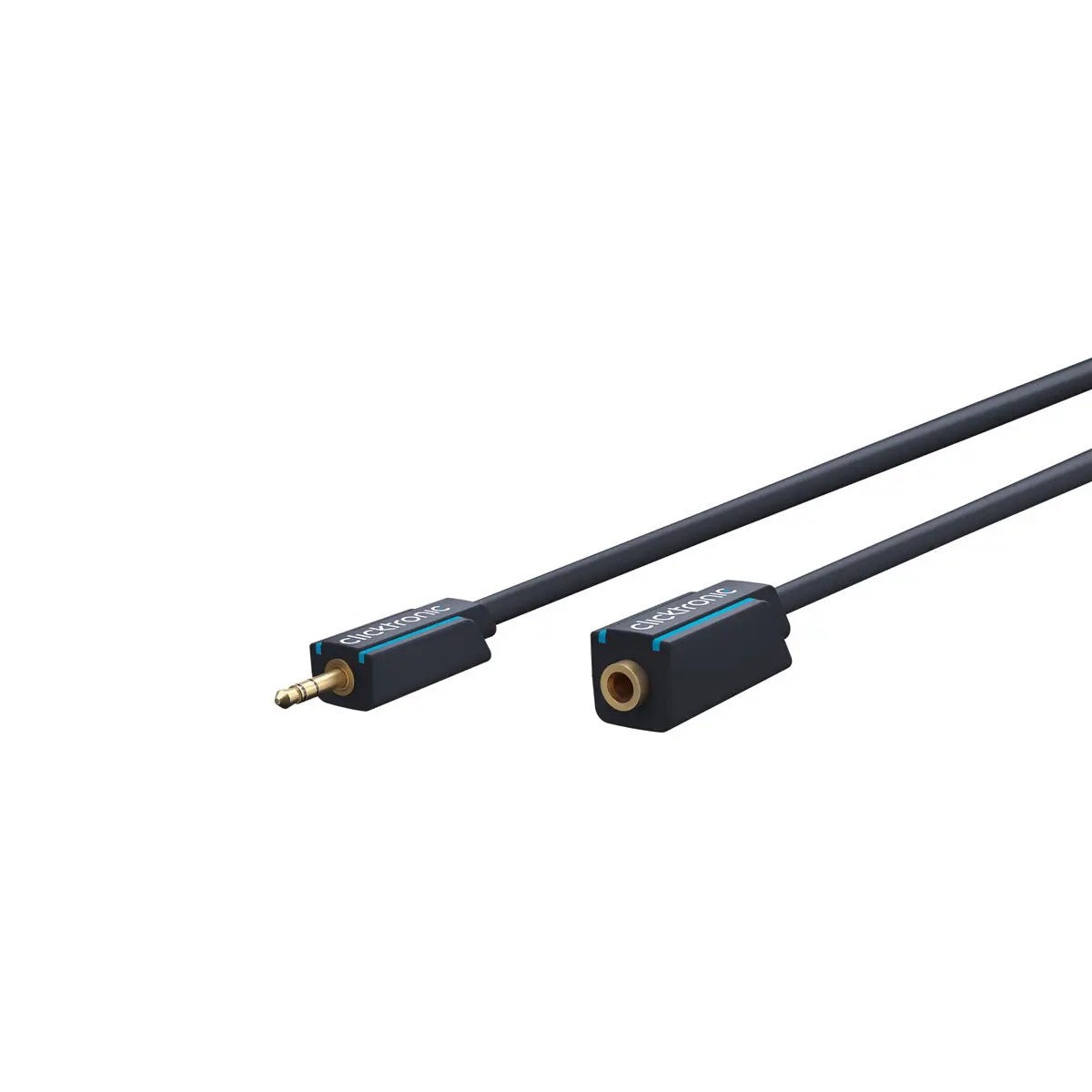 Clicktronic 3.5Mm Aux Extension Cable 5M (Black) 1