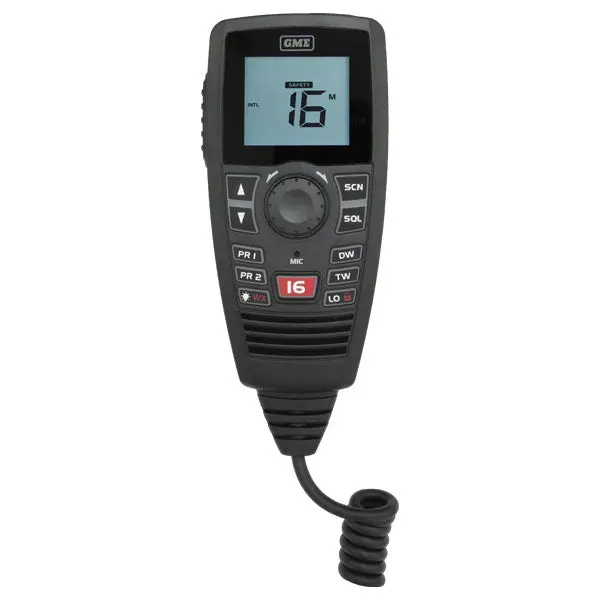 Gme Mc750b Wp Lcd Speaker Mic (Black) 1